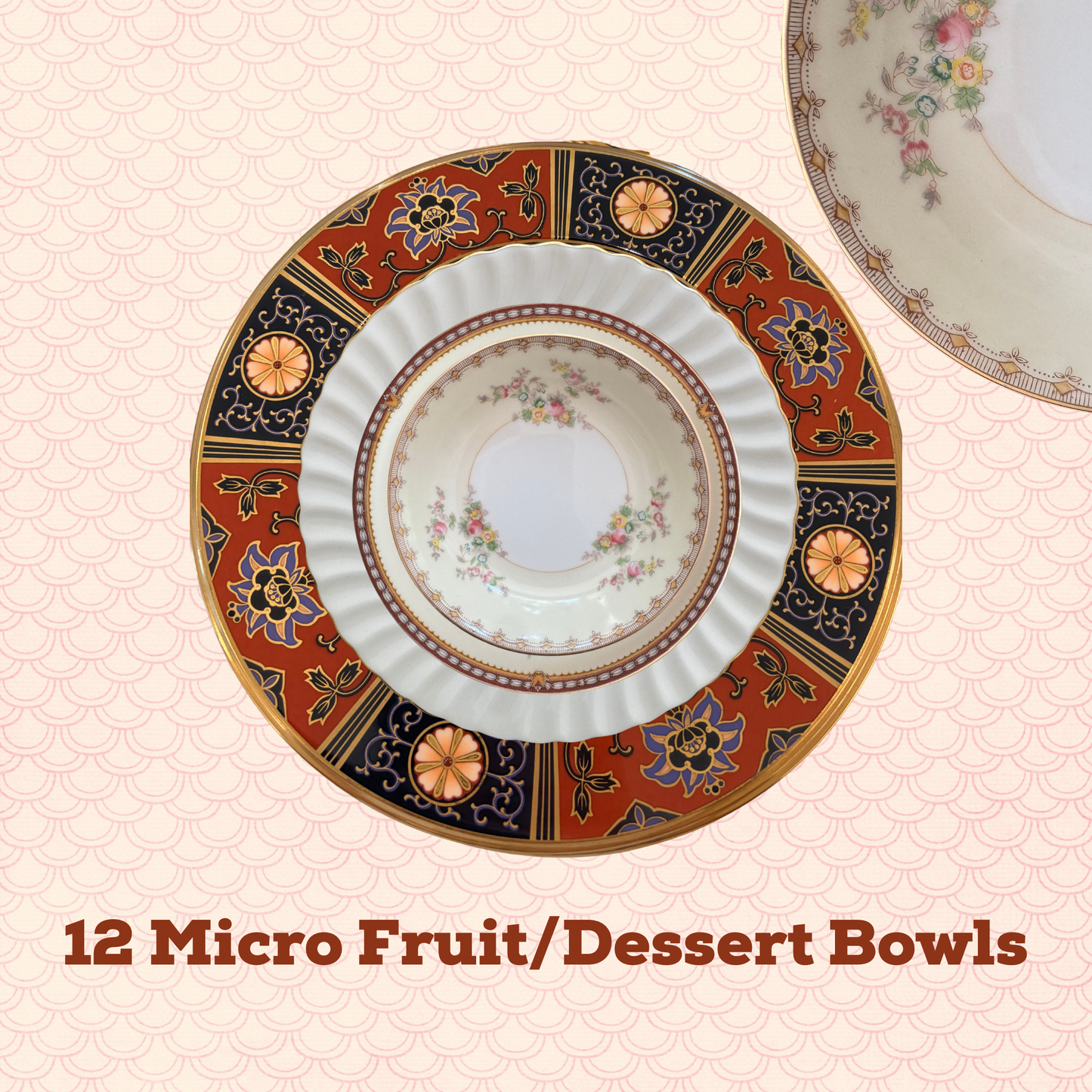 Custom Vintage China Collection for 12 ✨
